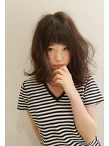 モードケイズエミュー(MODE K's eau)&nbsp;ヴェールウェーブ ブルージュ セミウェットミディアムby中井大樹