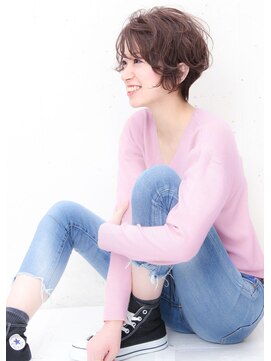 デューク リムニ(du:c Rimuni) ラベンダーアッシュ×前下がりショート