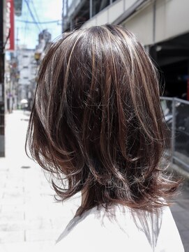 キラキラ(KIRAKIRA) お客様スタイル 外ハネウルフボブ 外ハネボブ ネオウルフ