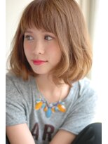 シオン ヘアアンドメイク(Shion)&nbsp;柔らか内巻きボブ