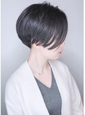 【morio 原宿】襟足刈り上げ　前下がりショート☆