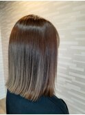 切りっぱなしボブ
