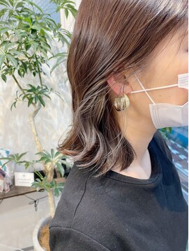 グーフィートーキョー 銀座(Goofy Tokyo) 【GoofyTokyo銀座/渋谷トモヒロ】イヤリングカラーグレージュ