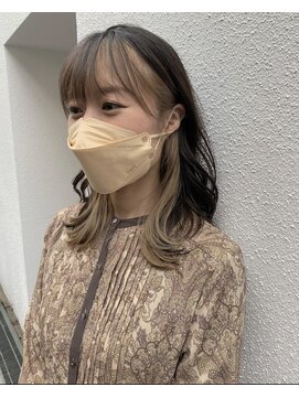 パブロ(Pablo) フェイスフレーミング×インナーカラー