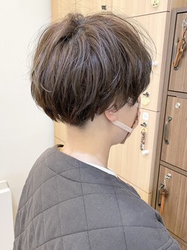 モリオ フロム ロンドン 成増店 【morio成増／米村】マッシュショート2ブロック