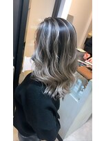 ラフ 難波店(LAFF)&nbsp;#黒髪#ボブルフ#ネビージュ#小顔#ワンレン