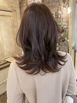 モディッシュバイアルティナ(modish by artina) 韓国風くびれヘア×AWココアブラウンカラー