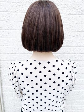 モリオ フロム ロンドン 成増店 【morio成増/玉井】コンパクトボブ　アッシュブラウン