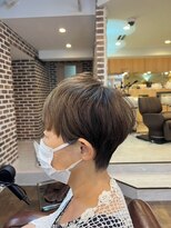 ロク 白楽(rocu)&nbsp;前髪/マチルダボブ/ピンクベージュインナー/グレージュ[白楽駅]