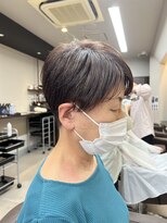 リリ(Liri material care salon by JAPAN) 刈り上げショートボブ