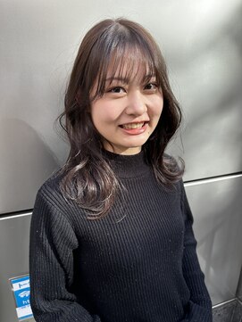 グランドライン(GRAND LINE) GRANDLINE 千崎聖太　ミディアムローレイヤー小顔スタイル