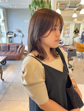 オブジェ シエル(obje't ciel) 【Obje’tciel】艶髪レイヤー/インナーカラー【暮石唯】