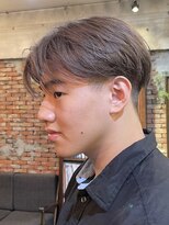 アンリ(Henri)&nbsp;[オカダケント]メンズセンターパート&グレージュカラー