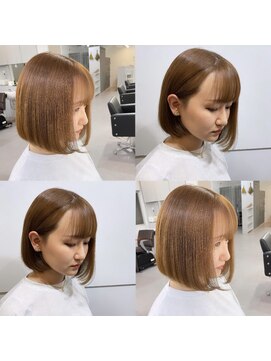 シェイロ(Cielro) 【ボブ×艶カラー/ボブカット/ワンカラー/艶髪】SAKI