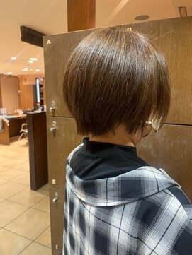 インパークス 草加店(INPARKS) 白髪ぼかしハイライト×ショートボブ