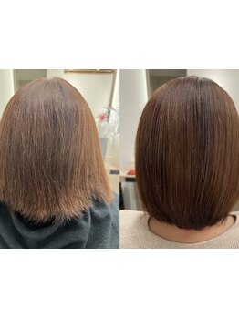 6stepウルティアトリートメントで髪にツヤと栄養を補給＊繰り返すほど芯から潤った美髪に♪