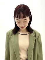 テテ ニコ(tete nico)&nbsp;【大前晴奈】チェリーレッド×オン眉