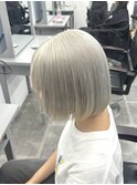 デザインカラー/レイヤーカット/ウェットヘア/オリーブベージュ