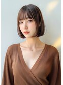 小顔ボブ#渋谷駅#韓国#髪質改善#トリートメント