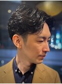 ツーブロック×ラルフカール