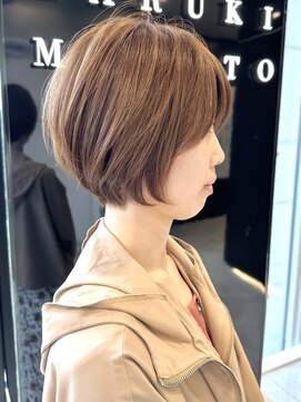 ハルキミナトジャパン センダイ(HARUKI MINATO japan SENDAI) 丸みショート