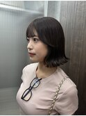 市野瀬裕奈/博多/韓国ヘア/ボブカット/顔周りカット/カラー
