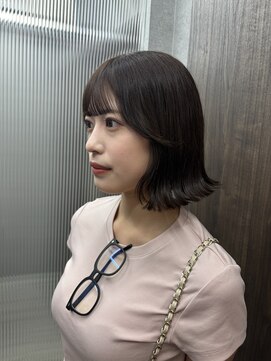 ボタン ハカタ(VOTAN hakata) 市野瀬裕奈/博多/韓国ヘア/ボブカット/顔周りカット/カラー