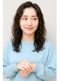 原宿スパイラルパーマウェーブヘアウェーブパーマくるくるパーマ