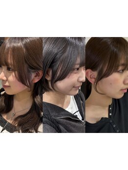 【骨格矯正×抜け感】骨格に合わせたレイヤーカットで小顔効果抜群のデザイン◎結んでも可愛い styleに♪