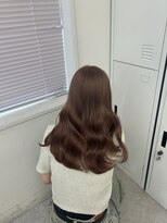 ペレ 渋谷(PELE)&nbsp;ホワイトグレージュ/デジタルパーマ/チェリーブラウン/渋谷