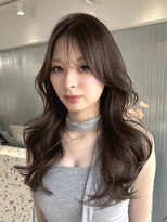 オニキス(ONYX)&nbsp;T206ハッシュカットレイヤーブリーチなしグレージュミルクティー