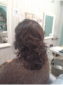 美髪ミディアムパーマヘアー/40代/50代/藤沢/鵠沼海岸