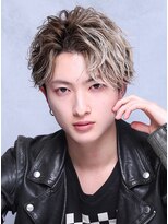 テンバイリップスヘアー(TEN by LIPPS hair)&nbsp;ホワイトベージュバレイヤージュサーフフェザーショート