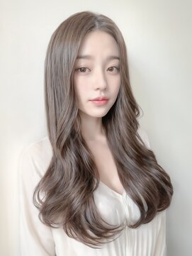 フェルーナ(FERNA) 髪質改善カラー/顔周りレイヤー/グレージュ/デザインカラー