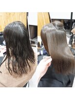 ヘアテリア リュウ 大塚(hair teria ryu) 縮毛矯正/髪質改善縮毛矯正/前髪縮毛矯正/表面ハーフ矯正