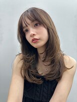 ガーデントウキョウ(GARDEN Tokyo) 韓国レイヤー/レイヤーカット/マロンブラウン