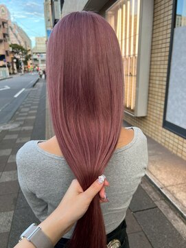 ブリックバイブレイス 千葉 千葉中央(brick by brace) 千葉駅/着物ヘア/大人ガーリー/ダークアッシュ/似合わせカット