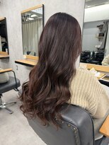 クラン 岡本(Chlan)&nbsp;ゆるふわロング　ピンクブラウン