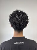men's 無造作ナチュラルパーマ