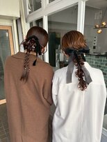 ラルガ 黒崎(Raruga)&nbsp;#韓国風カチモリ#参列ヘアセット#ヘアアレンジ#推し活