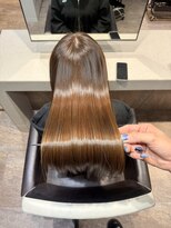 ユアーズ ヘアー 新宿EAST(youres hair) 髪質改善トリートメントで叶う美髪ストレート レイヤーカット