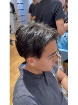 アヴァンス 天王寺店(AVANCE.) アップバング×暗めアッシュグレージュ
