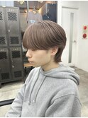 【GEEKS渋谷】マッシュウルフ/ナチュラルベージュ/中性ヘア