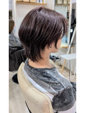 エメヘアデザイン ルイス(Aimer Hair Design Lewis) アンニュイボブウルフ◎