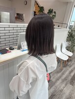 サロンド ベレーザ トータ(salao de beleza tota)&nbsp;ラベンダーグレージュ　ブリーチカラー