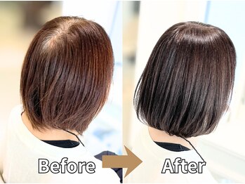 ファイブボックスヘアー 広島(five vox hair)の写真/【広島/並木通り】40～60代以上の大人女性から絶大な人気！経験豊富なスタイリストがなりたいを叶えます♪