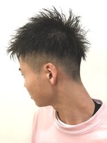 コルク バイ マグ 松本駅前(COLK by Mag)&nbsp;無造作マッシュメンズショート☆ツーブロックアッシュブラウン