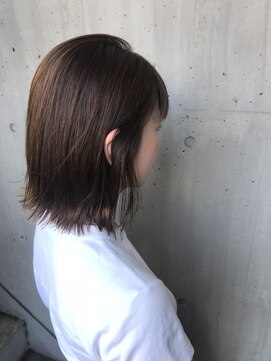 美容室 ツリー(Tree) ノンブローでおさまる大人ボブ 『Tree hairsalon 』本厚木