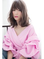 アフロディーテ ヘアーアンドトリートメント 京橋店(afrodite hair&treatment)&nbsp;【afrodite 京橋】エッジカールミディ３