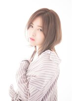 ウィ ラグゼ 北千住店(Oui luxe)&nbsp;ナチュラル　セミロングスタイル